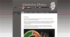 Desktop Screenshot of custom-pfeile.de